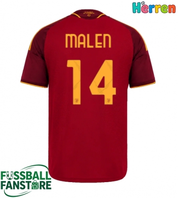 AS Roma Donyell Malen #14 Replik Heimtrikot 2026-27 Kurzarm